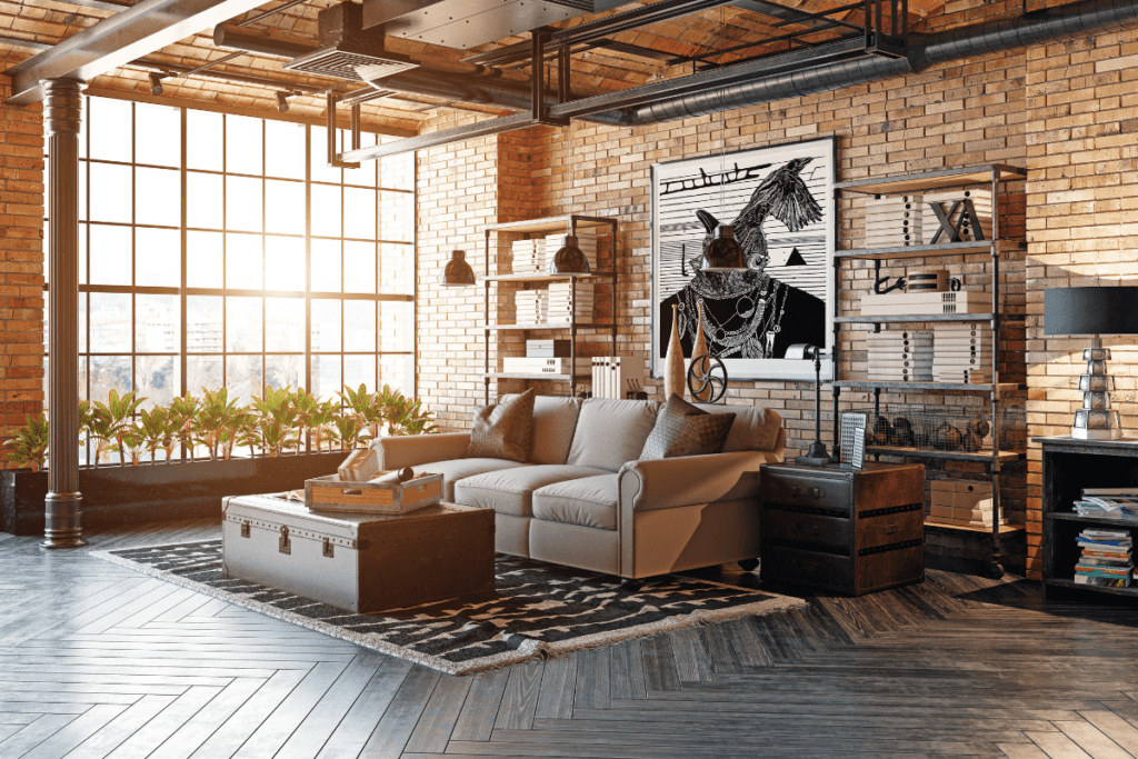 Living Room Color Schemes of rustic color