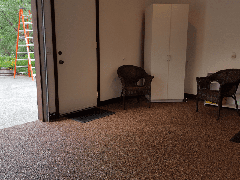 Comfortable Antibacterial Floor Mat in a living room