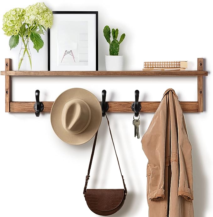 Decorative Wall Hanging With Hooks