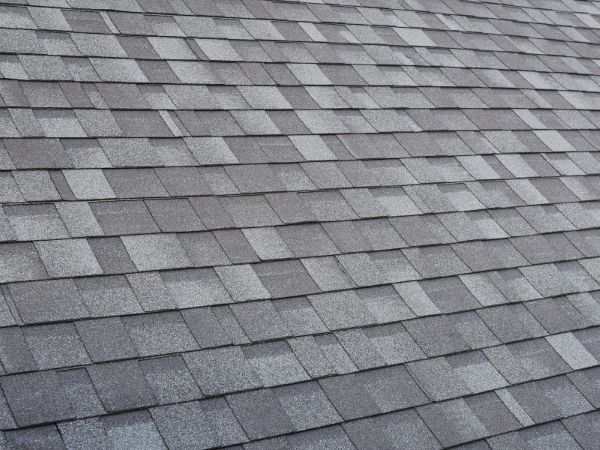 Black and Grey Brick House Roof